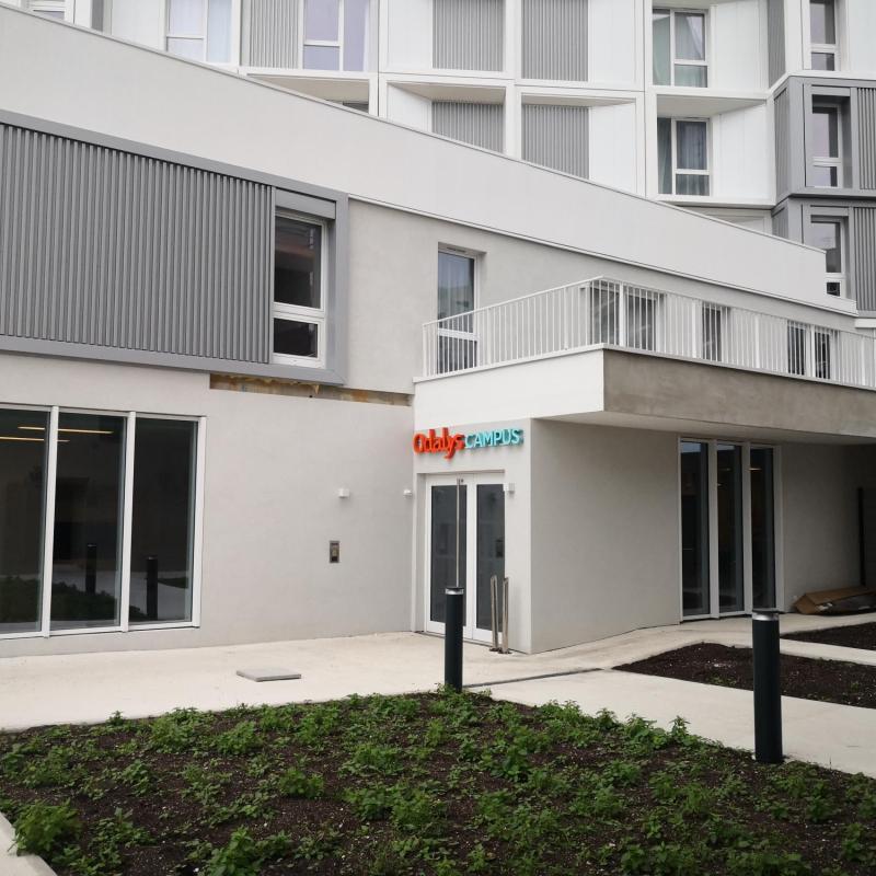 Construction d'une résidence étudiante